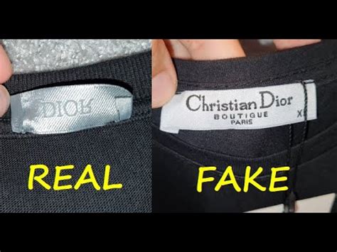 how to spot fake dior shirt|how to tell if dior shirt is real.